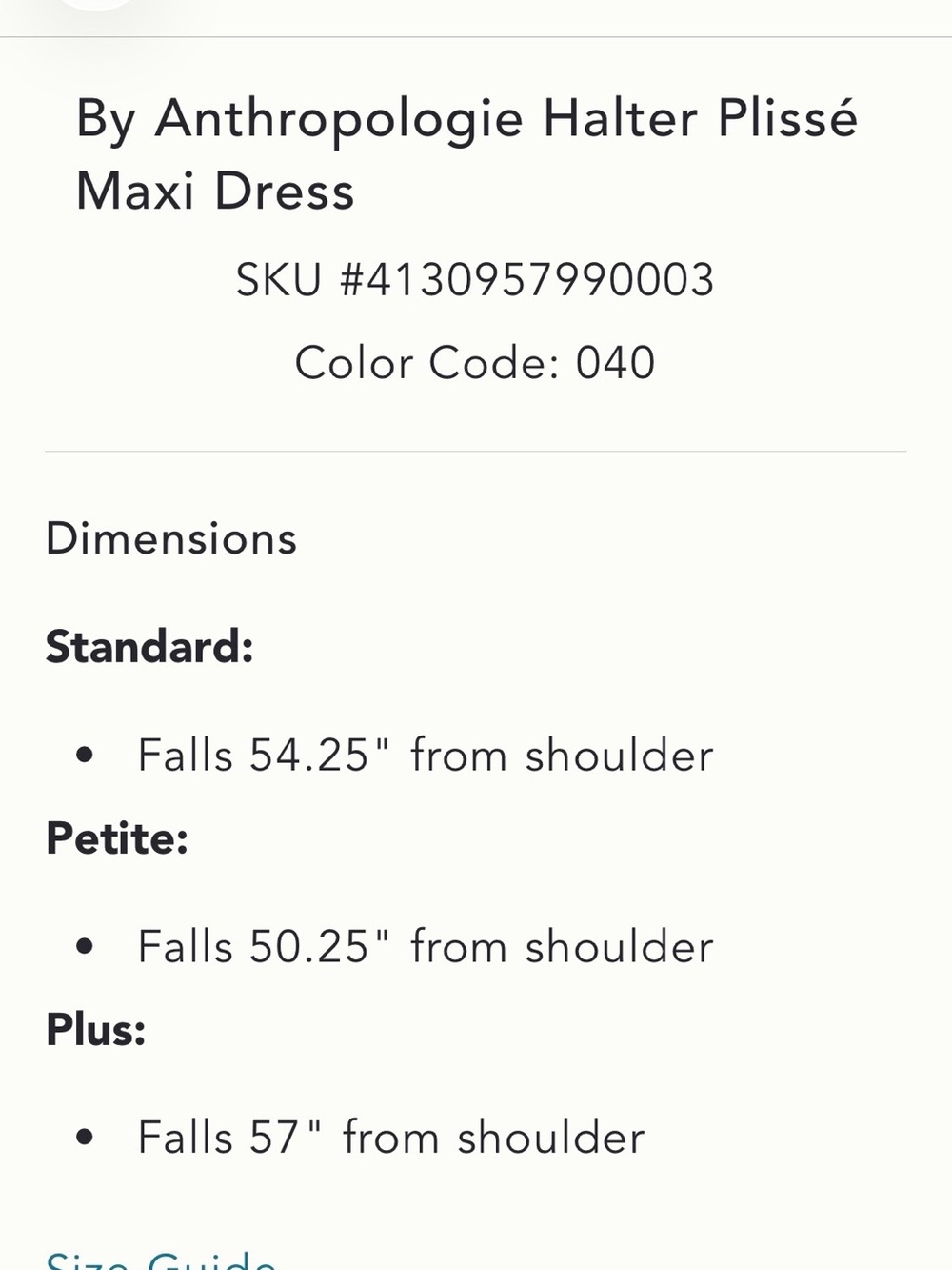 NWT Anthropologie Blue halter plisse maxi dress - Picture 7 of 7